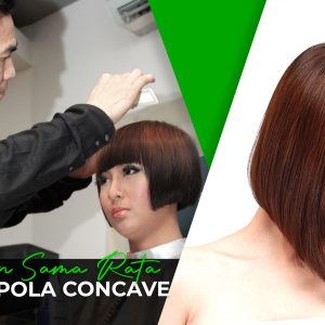 Guntingan Sama Rata Dengan Pola Concave